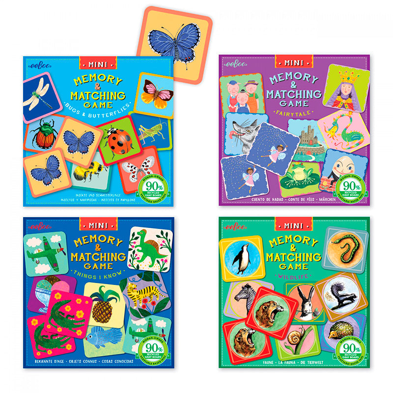 Miniature huskespill, 4 modeller