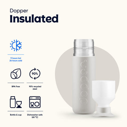 Dopper termoflaske, Insulated 350 ml - Gentle grey