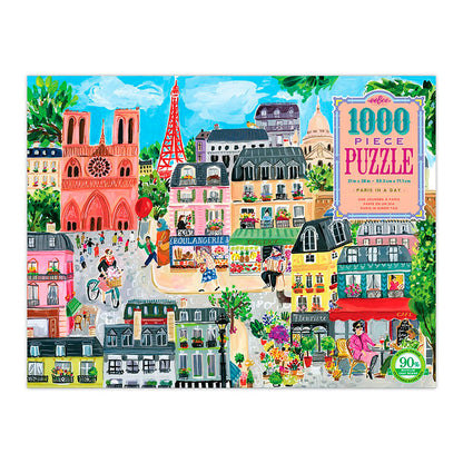 Eeboo puslespill, Paris - 1000 brikker
