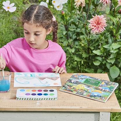 eeBoo Vandfarger, Dinosaur