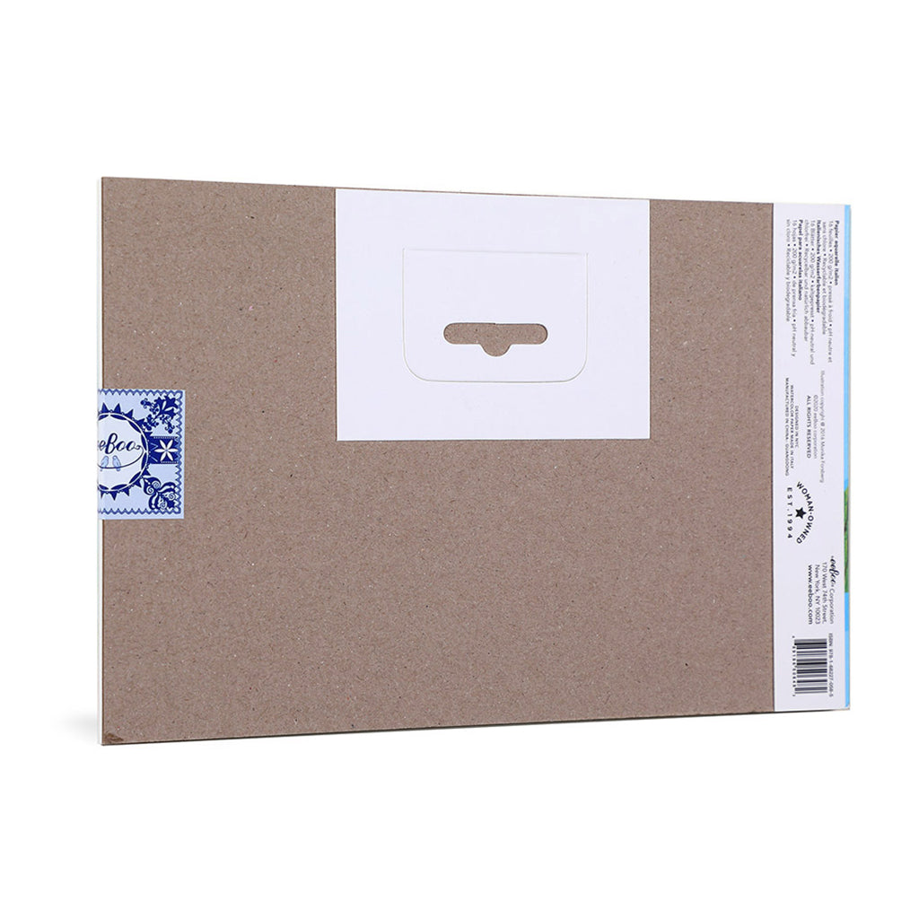 eeBoo Akvarellpapir, Dinosaur