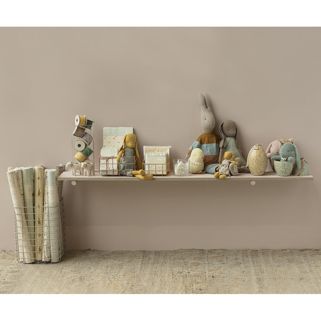 Maileg påskepynt, metallornament – 5 påskeharer