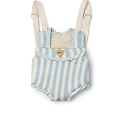 Liewood Eleanor Doll Carrier – Y/D-striper, Beach blue / creme de la creme
