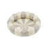 Petites Pommes badebassin Alice Emma i beige og hvid stribet design