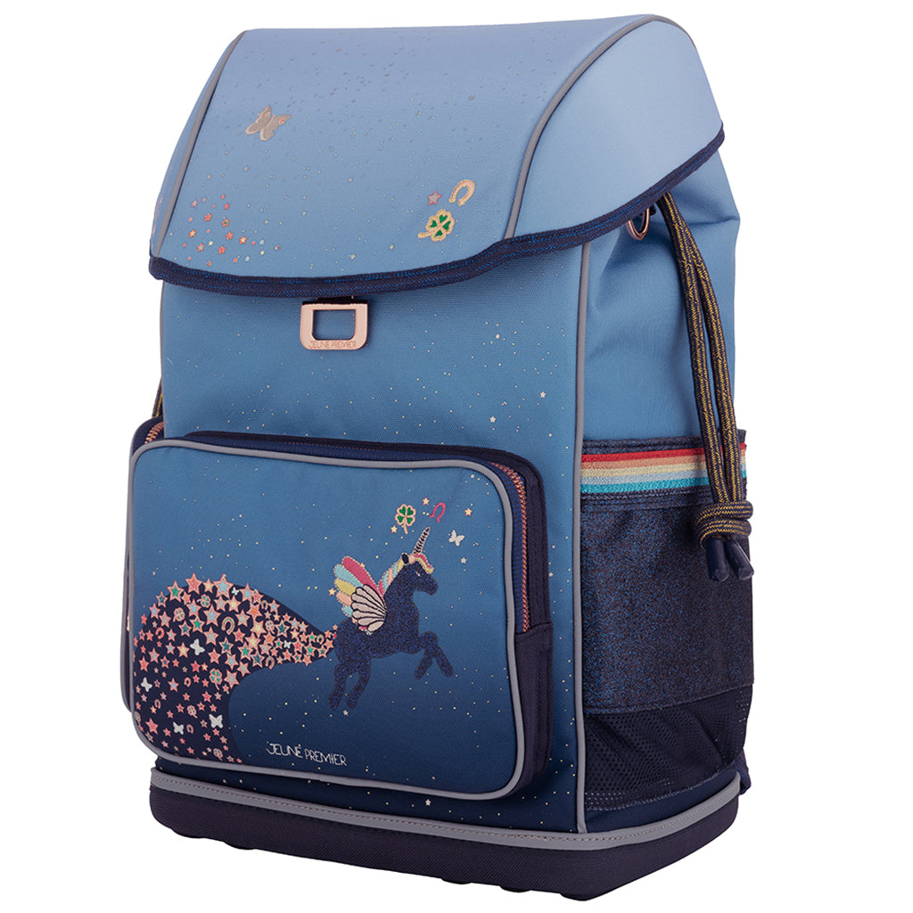 Jeune Premier Ergonomisk ryggsekk, Unicorn Universe - Fra 6-10 år