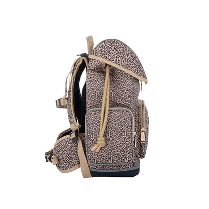 Jeune Premier Ergonomic ryggsekk, Leopard Cherry - Fra 6-10 år