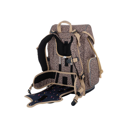 Jeune Premier Ergonomic ryggsekk, Leopard Cherry - Fra 6-10 år