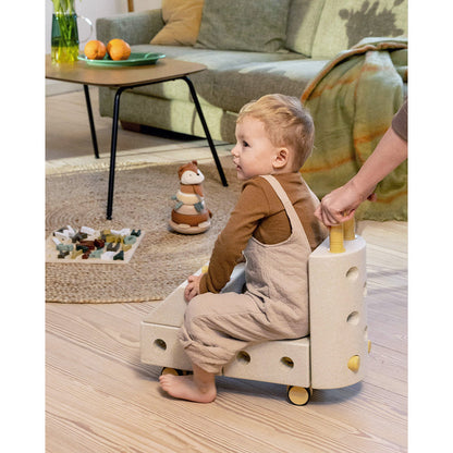 Modu byggesett i skum, Explorer-sett, 20 deler - Sand Grey / Honey Yellow