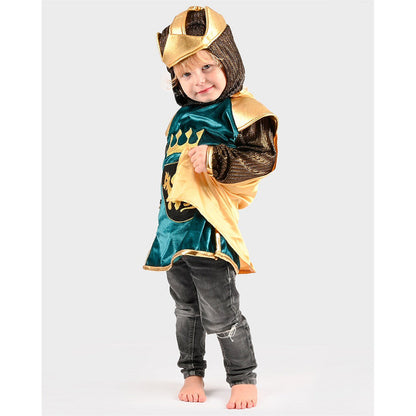 Den Goda Fen kostyme, Ridderdrakt, Dragon king - Str. 2-8 år