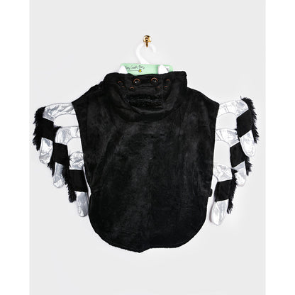 Den Goda Fen utkledning, Svart edderkopkappe - str. 86-110 cm