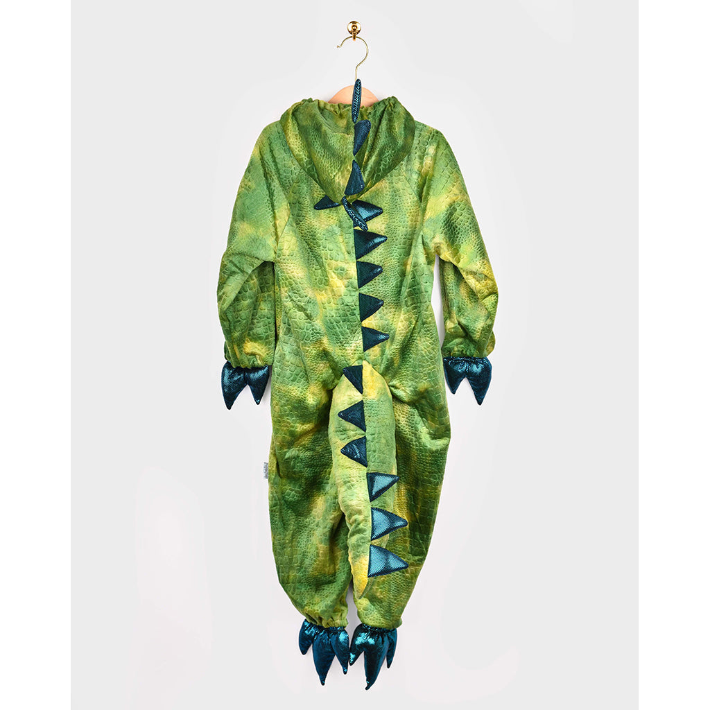 Den goda Fen dyrekostyme, Dinosaur jumpsuit - 3-5 år
