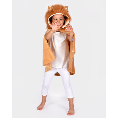 Den goda Fen dyrekostyme, Løve Kappe - str. 3-8 år