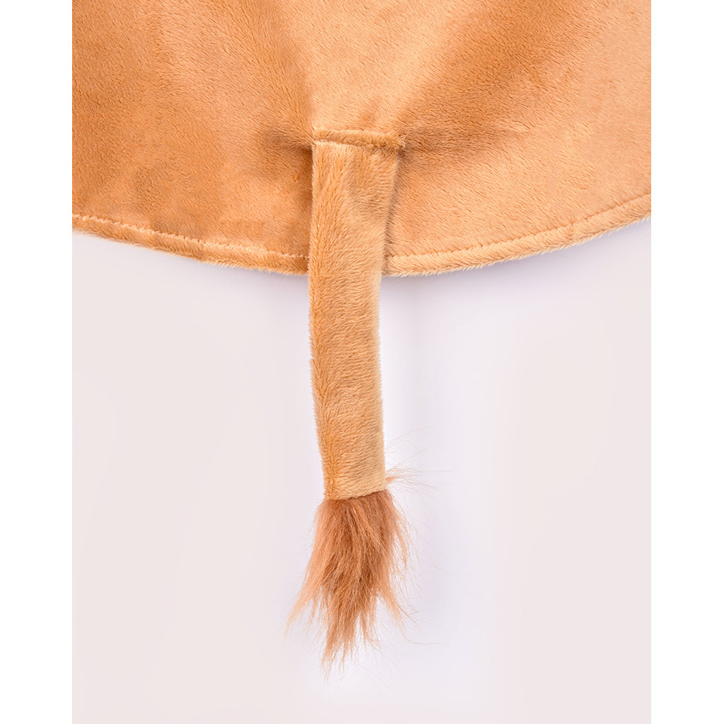 Den goda Fen dyrekostyme, Løve Kappe - str. 3-8 år