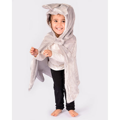 Den goda Fen dyrekostume, Fluffy kanin - Str. 3-8 år