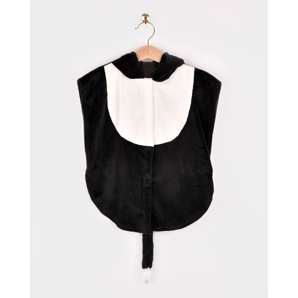 Den Goda Fen dyrekostyme, kappe som katt – str. 1-4 år