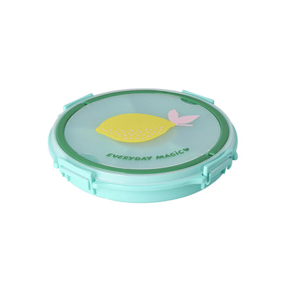 Rice snackbrett med lokk, 6-delt - Mint