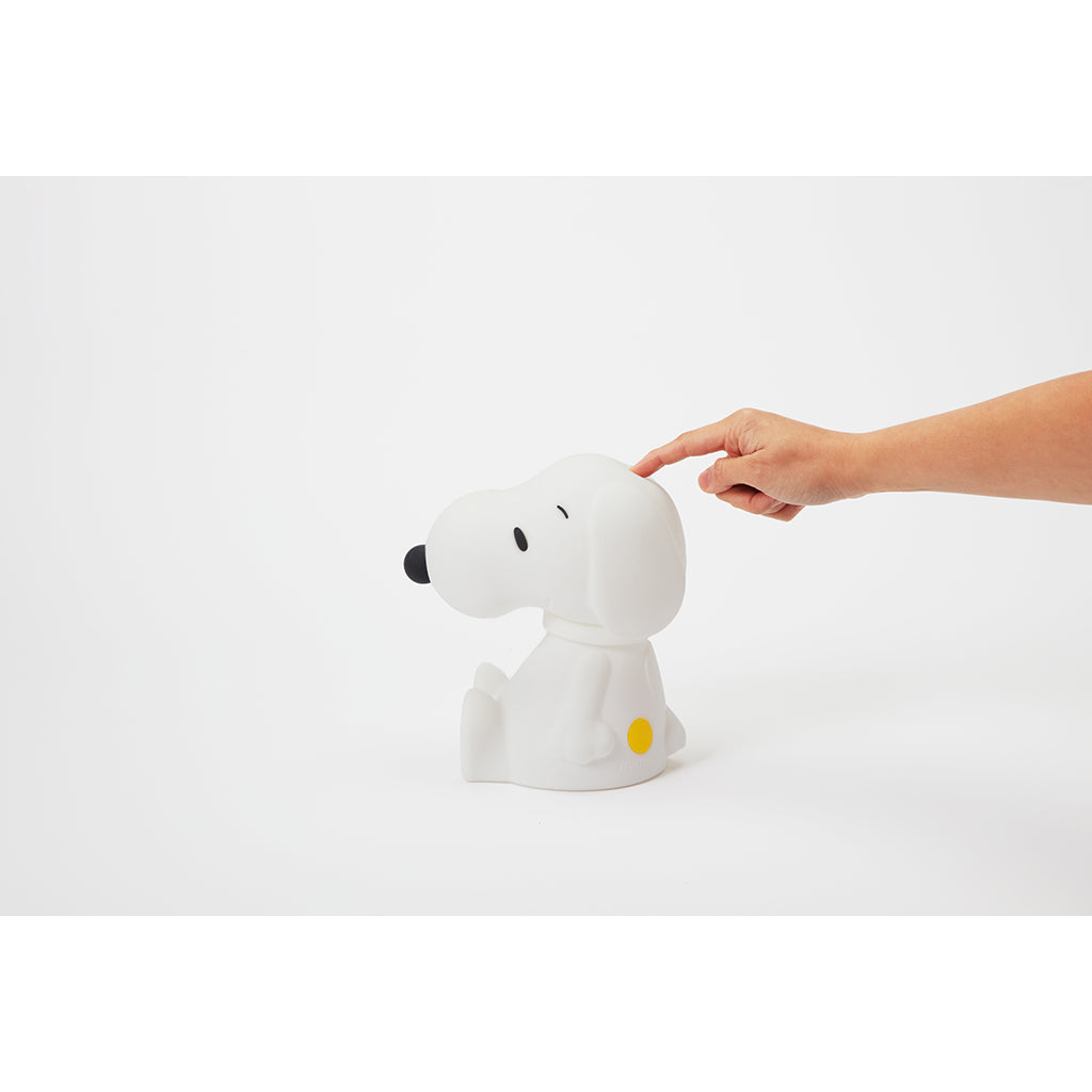 Mr Maria Snoopy First Light, nattlampe for barn, 22 cm