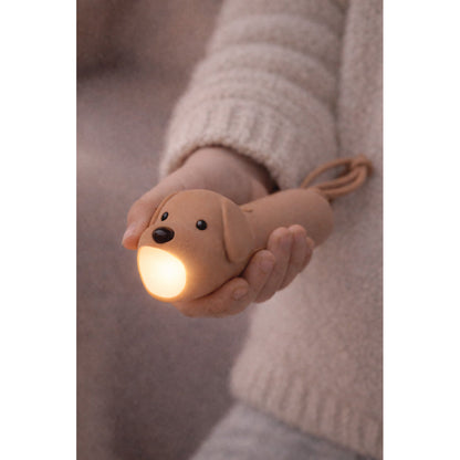 Little L, silikone lommelykt – Hund