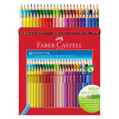 Faber-Castell 48 stk. Grip fargeblyanter akvarell
