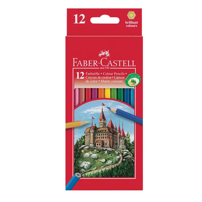 Faber-Castell, 12 stk farveblyanter