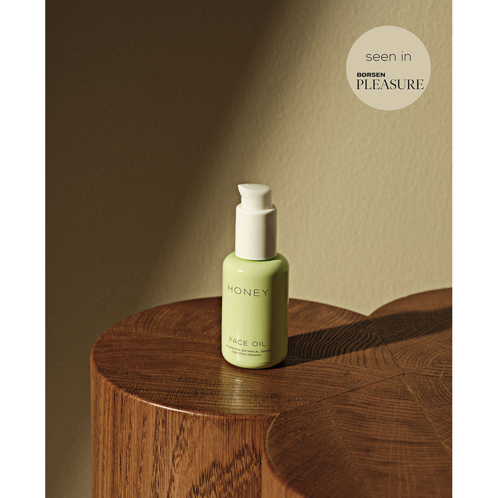 Honey Face Oil, Nærende botaniske dråper - 30 ml.