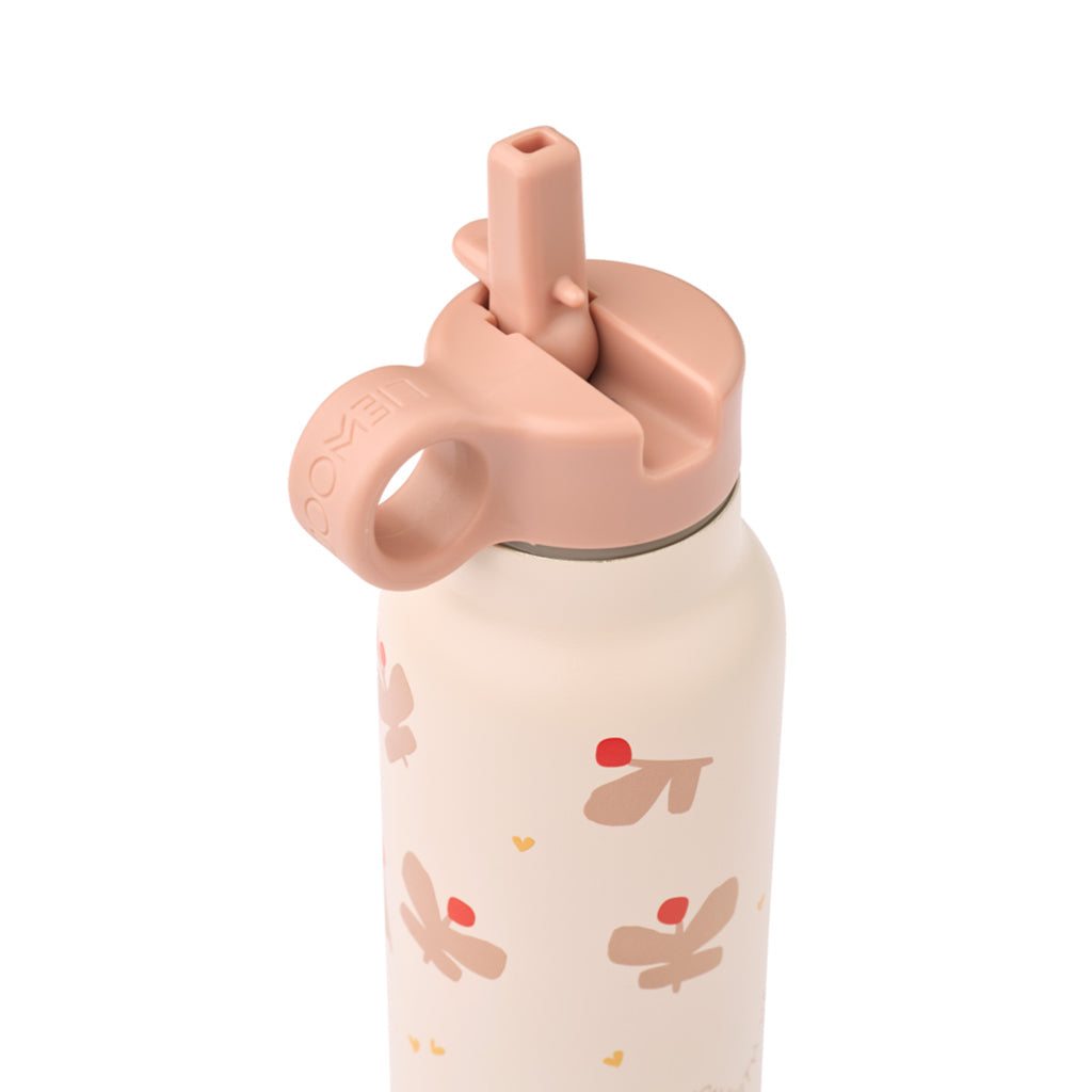 Liewood Falk vannflaske, termoflaske 350 ml – Butterfly/ Apple blossom