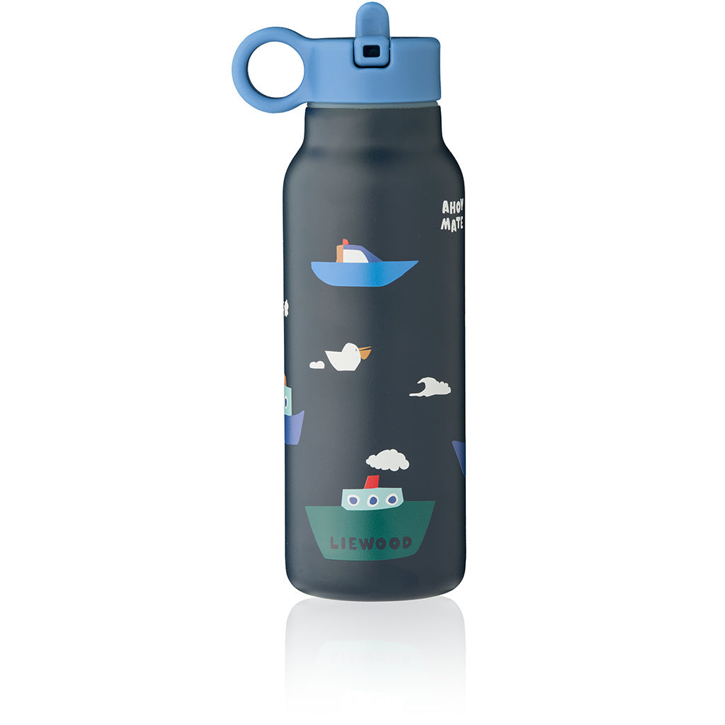Liewood Falk vannflaske, termoflaske 350 ml – Sailing/ Classic navy