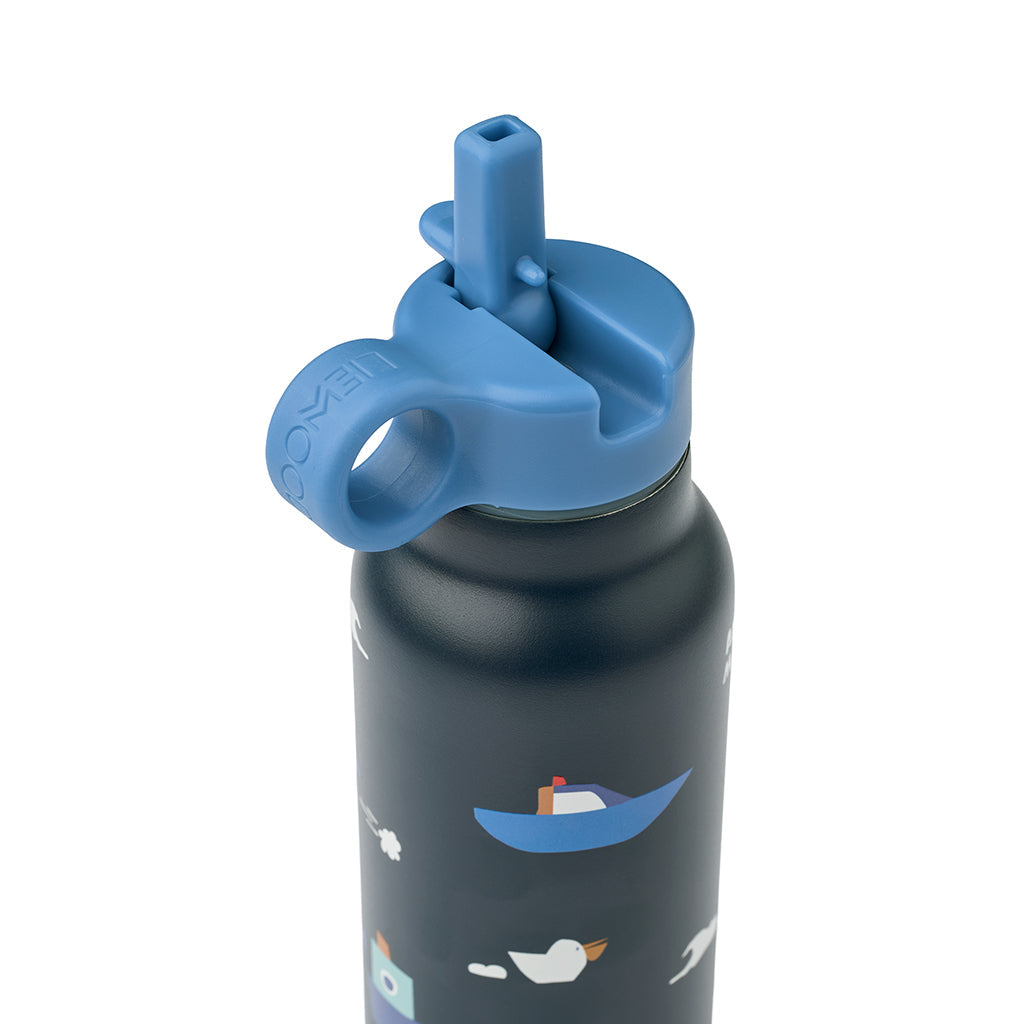 Liewood Falk vannflaske, termoflaske 350 ml – Sailing/ Classic navy