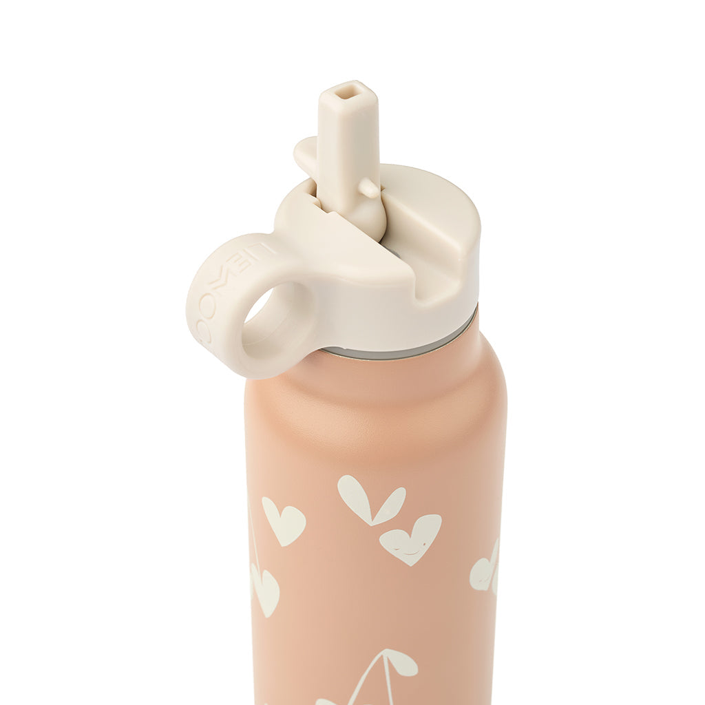 Liewood Falk vannflaske, termoflaske 350 ml. - Sweethearts / Pale tuscany