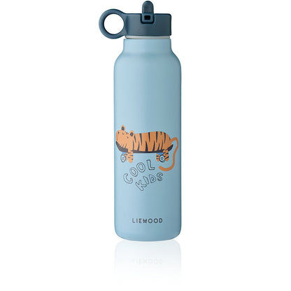 Liewood Falk vannflaske, termoflaske 500 ml – Tiger/ Beach Blue
