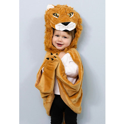 Great Pretenders dyrekostyme til de minste, Woodland Løvekappe - str. 2-3 år