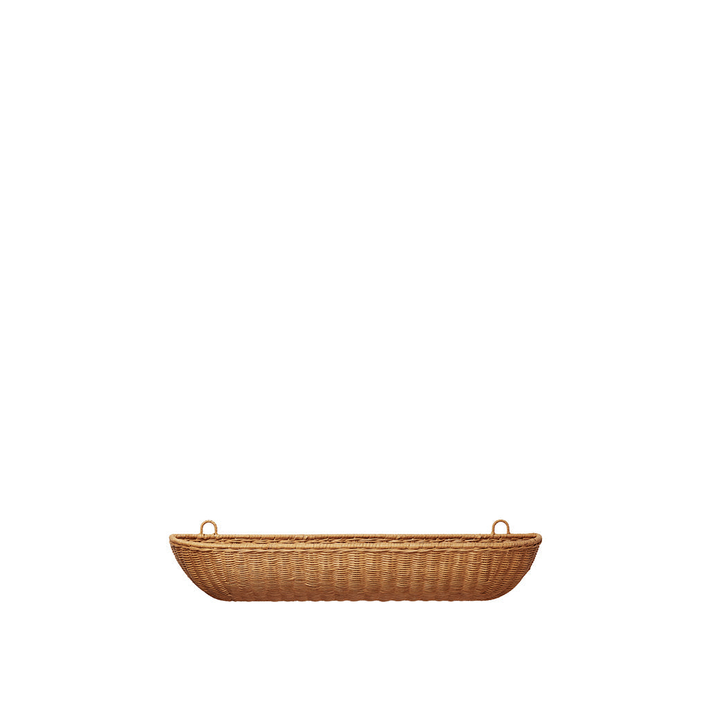 ferm Living flettet kurv, Braided natural - 75 x 14 cm