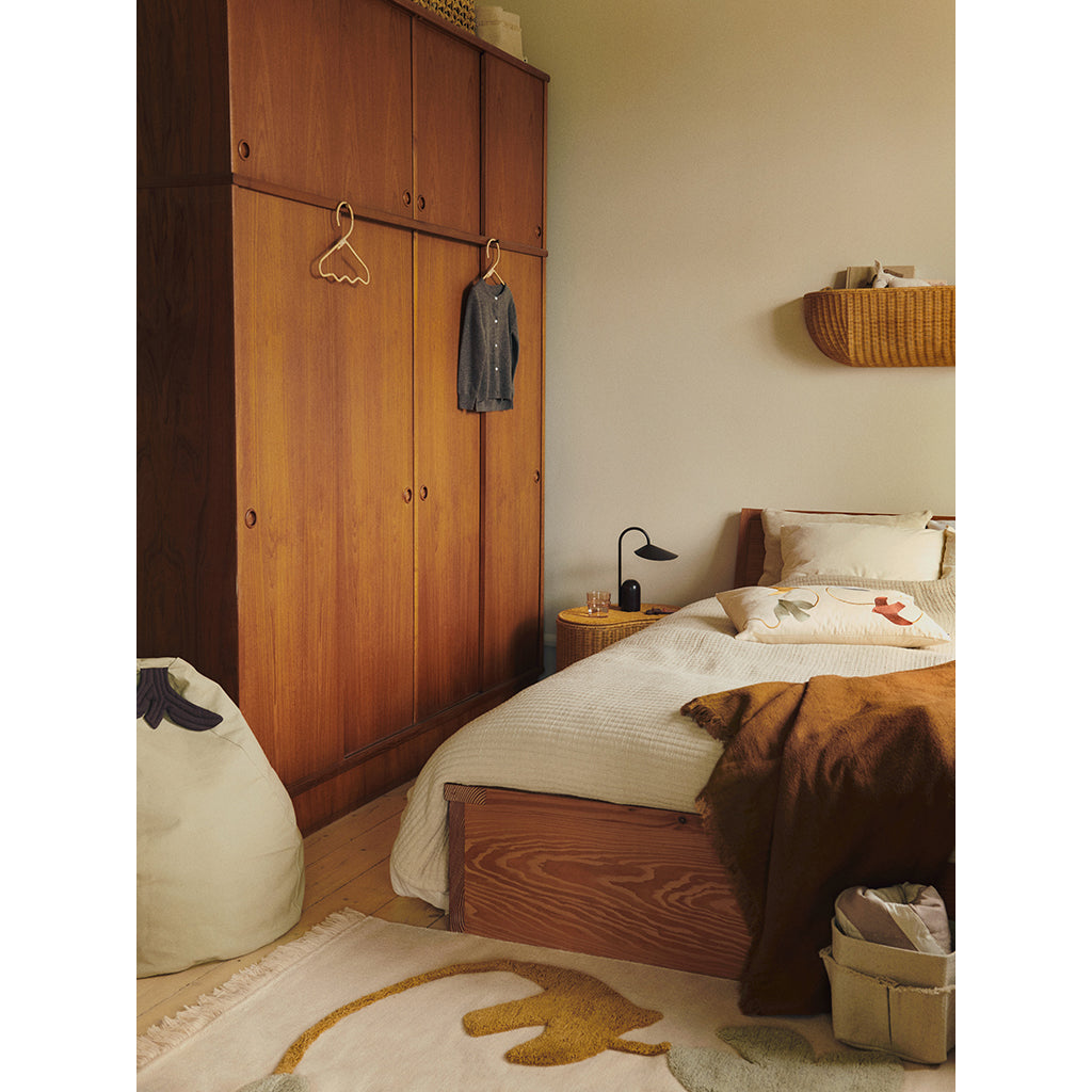 ferm Living flettet kurv, Braided natural – 75 x 25 cm