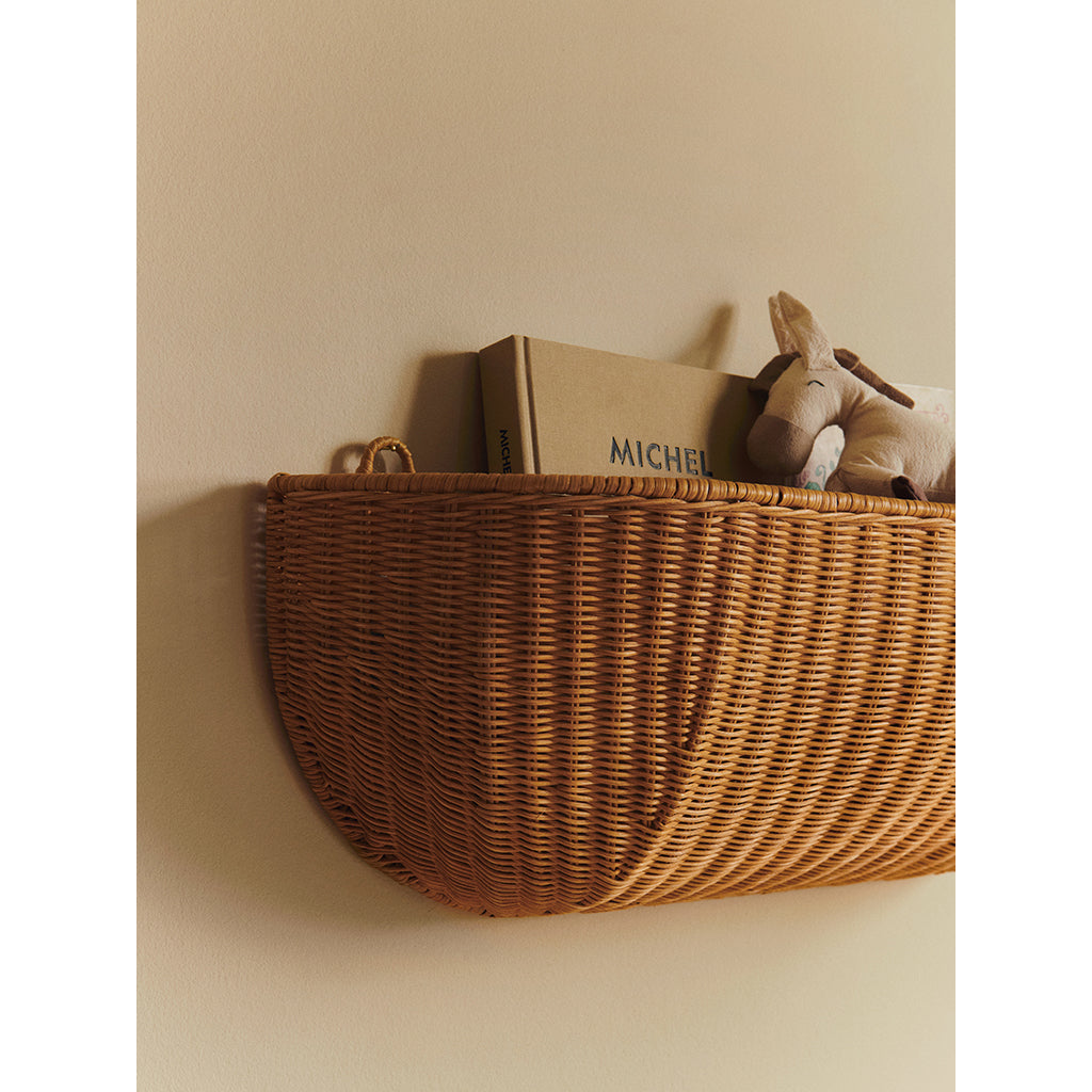 ferm Living flettet kurv, Braided natural - 75 x 14 cm