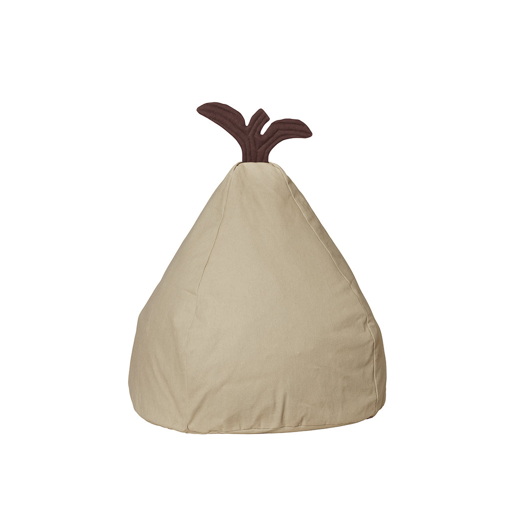 ferm Living sækkestol, Pear - Elm green