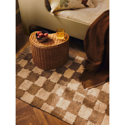 ferm Living gulvteppe, Mara washable Rug, Tan/warm sand - 80 x 150 cm