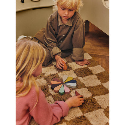 ferm Living gulvteppe, Mara washable Rug, Tan/warm sand - 80 x 150 cm