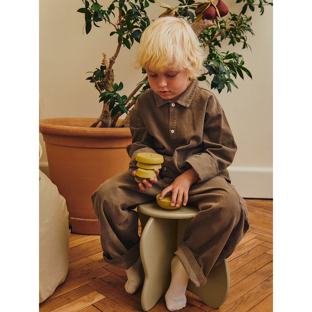 ferm Living Stabelfigur, Sæt med æble og pære