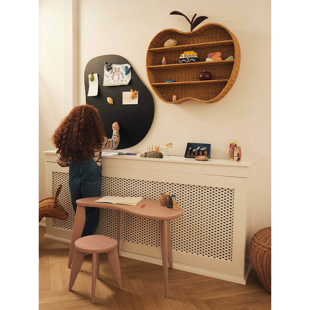 ferm Living Epleformet flettet hylle - H55 - Natur