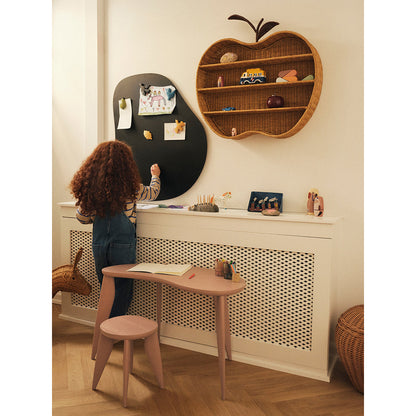 ferm Living Epleformet flettet hylle - H55 - Natur