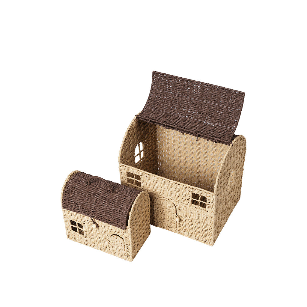 ferm Living kurvehus, Casu Storage Houses, sett med 2 stk.