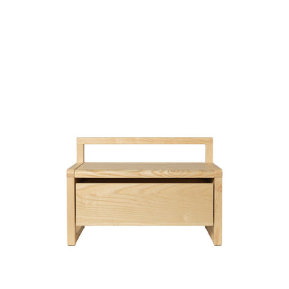 ferm Living børnebænk m opbevaring, Little Architect storage bench - Ash