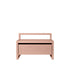 ferm Living børnebænk m opbevaring, Little Architect storage bench - Rose