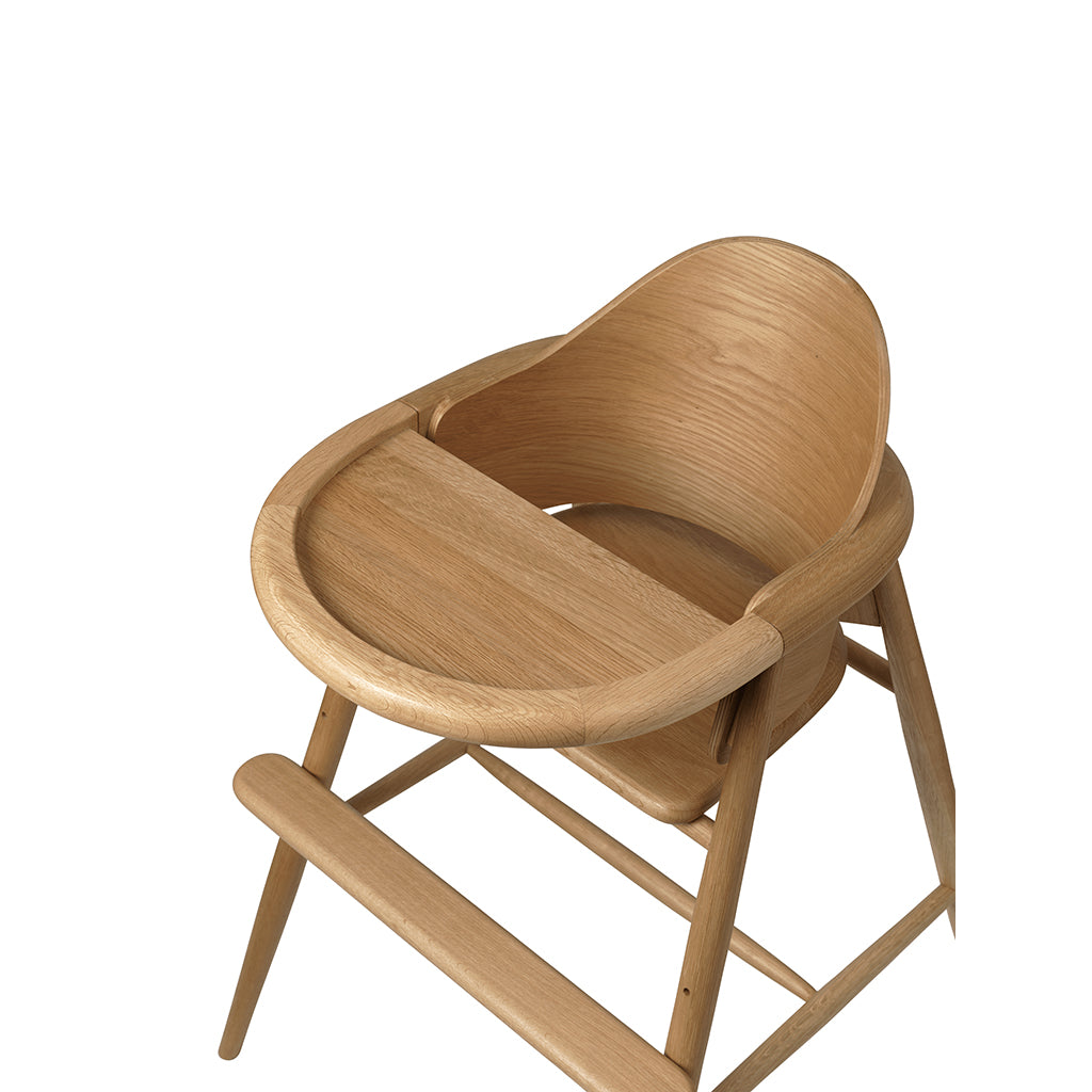 ferm Living Muru høystol, Natural oak
