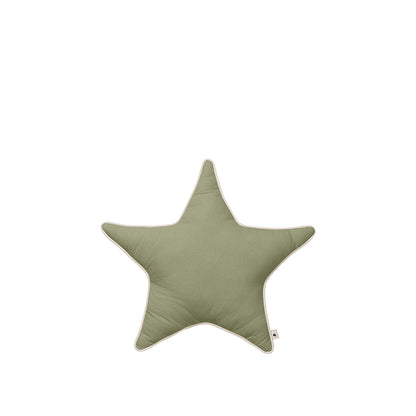 ferm Living stjernepude, Tea green - Ø: 48 cm