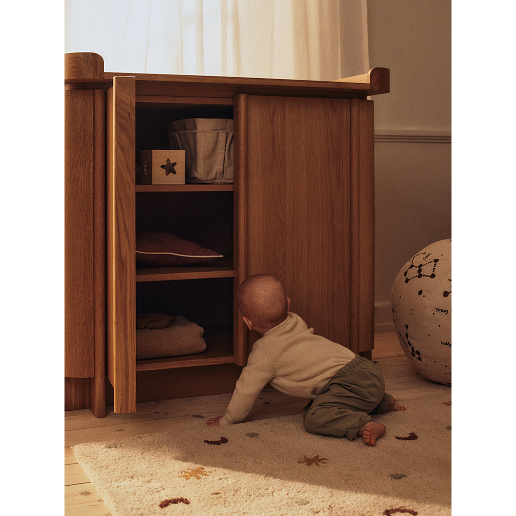 ferm Living tuftet gulvteppe, Sky - Parchment