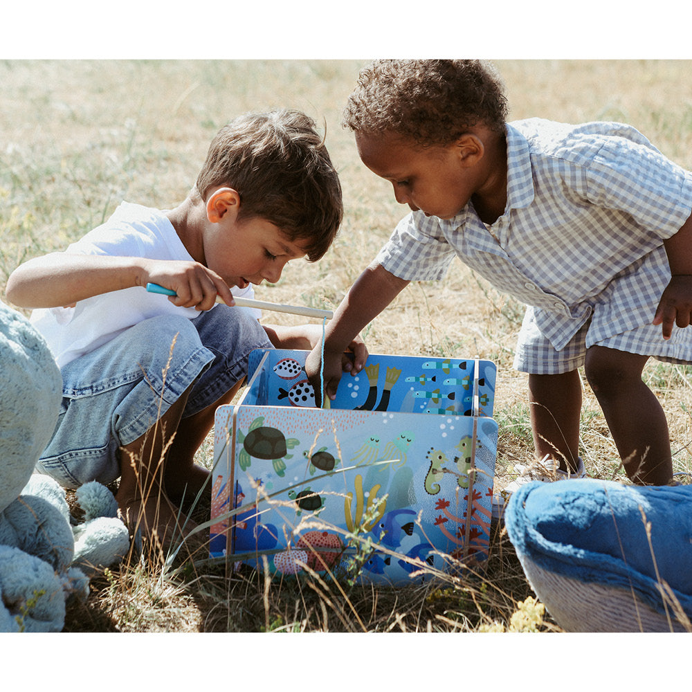 Vilac fiskespill i tre med magneter, Michelle Carlslund - Fiskedam