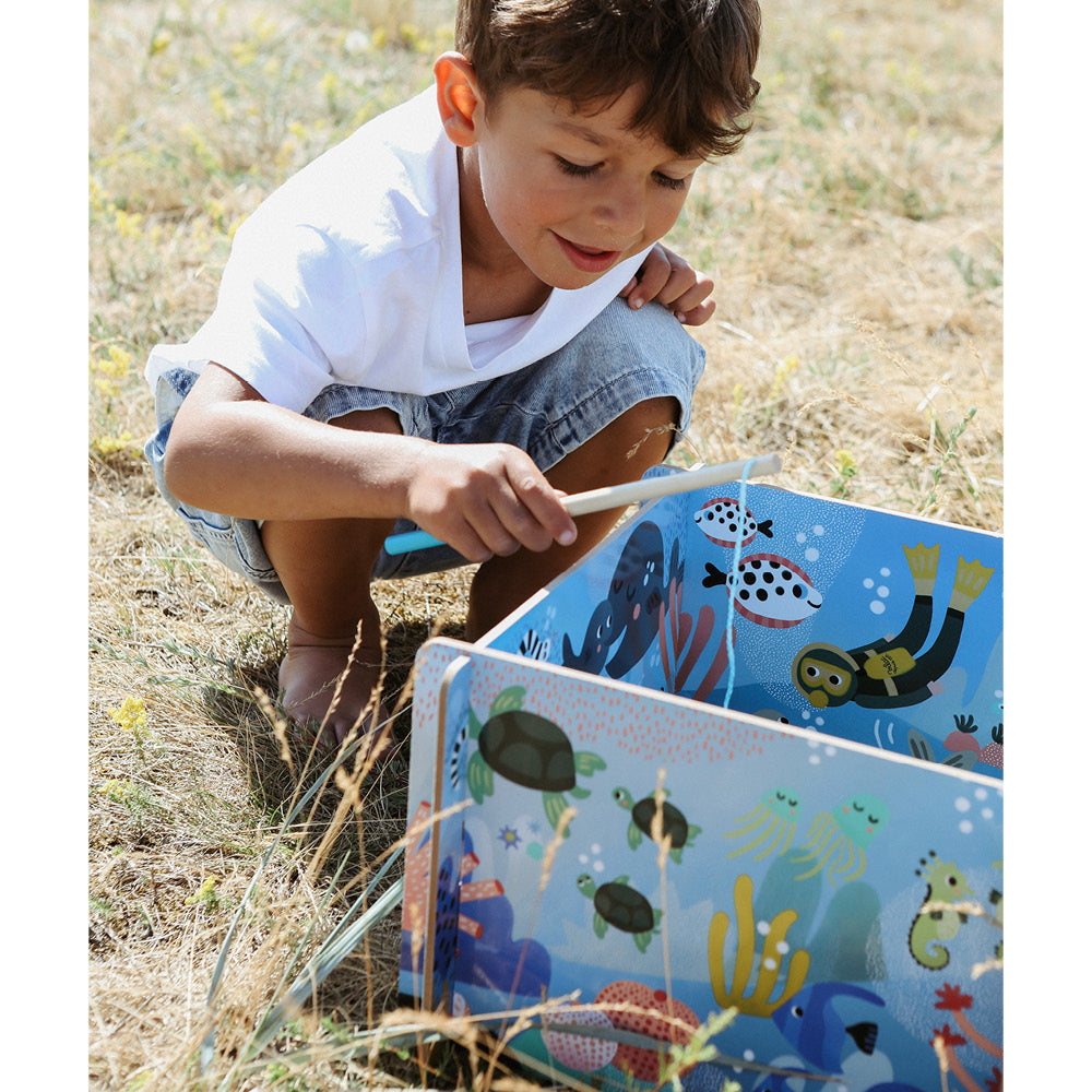 Vilac fiskespill i tre med magneter, Michelle Carlslund - Fiskedam