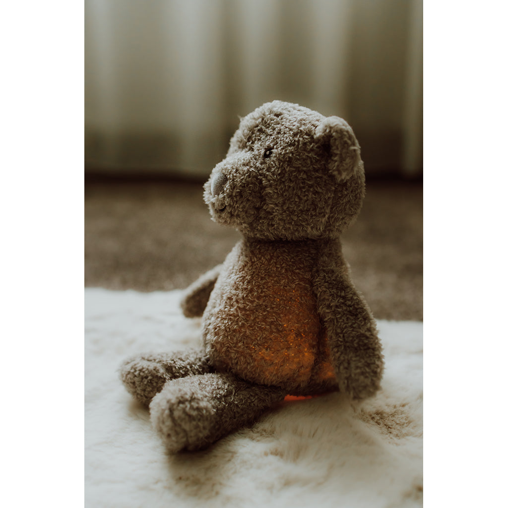 Flow Amsterdam Plys Nattlampe, Lou bamse - Grå