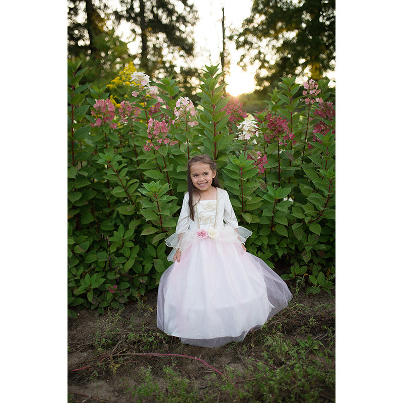 Great Pretenders utkledningstøy, Prinsessekjole i gyllen rose - str. 3-8 år